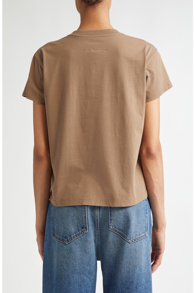 Numeric Logo Patch T-Shirt, Alternate, color, LIGHT BROWN