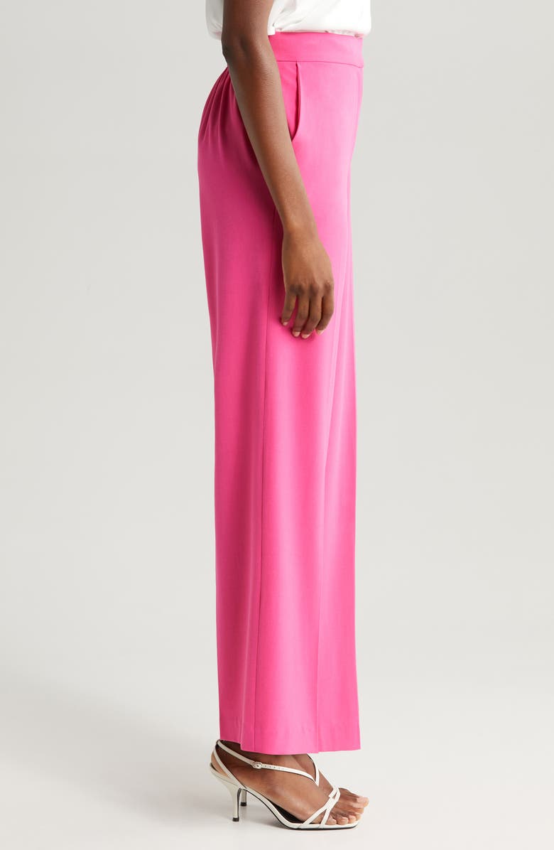 Halogen<sup>®</sup> High Waist Wide Leg Pants, Alternate, color, Magenta Pink