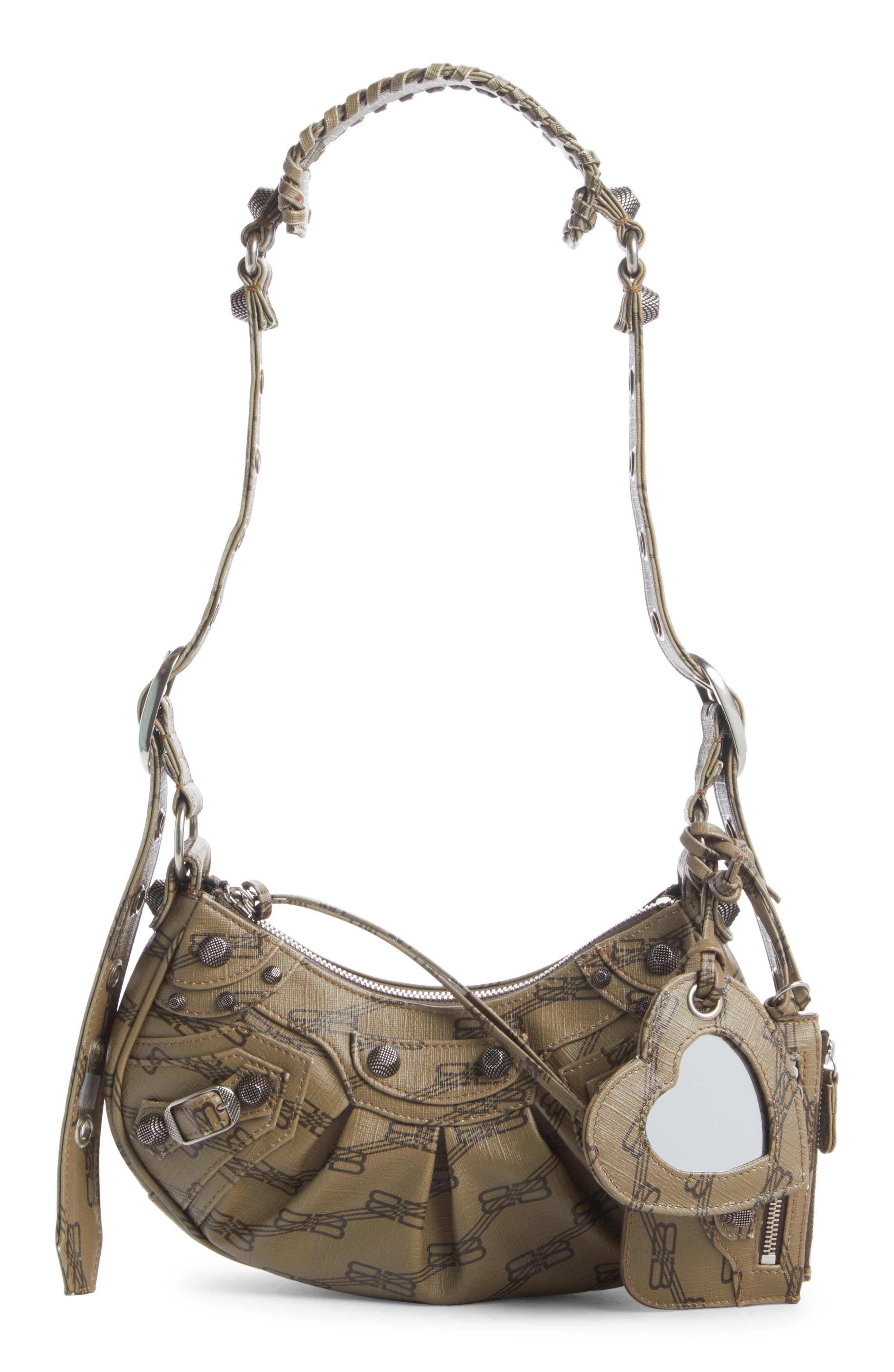 Balenciaga Extra Small License Logo Le Cagole Shoulder Bag, Main, color, 