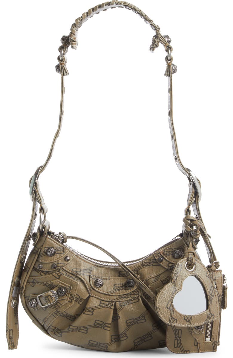 Balenciaga Extra Small License Logo Le Cagole Shoulder Bag, Main, color,