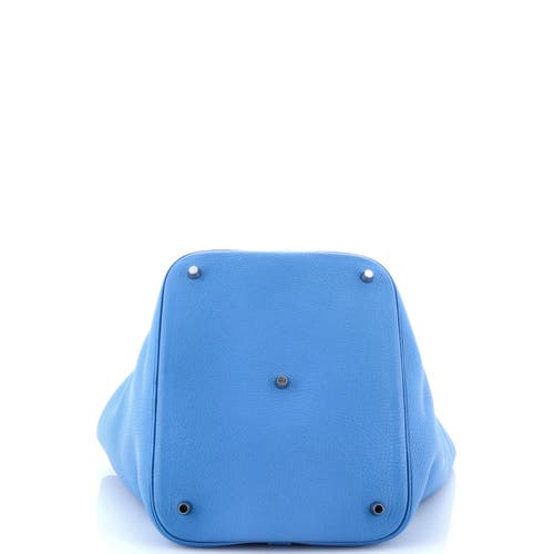 Pre-owned Hermes Hermes Picotin Lock Bag Clemence With Swift Gm