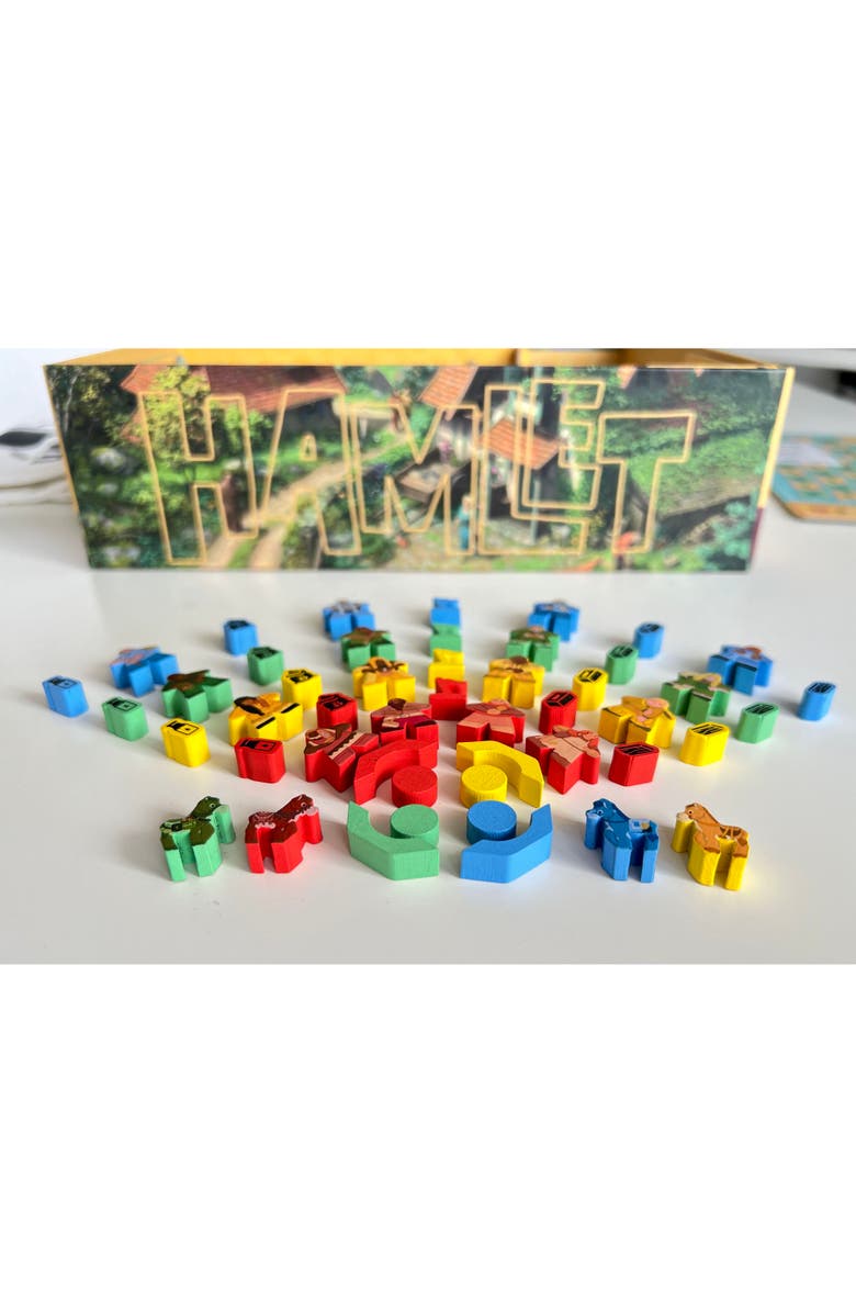 Mighty Boards Hamlet, Village Building Game, Alternate, color, Multicolored