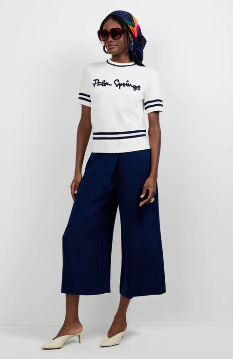 Conchetta Wide-Leg Pant