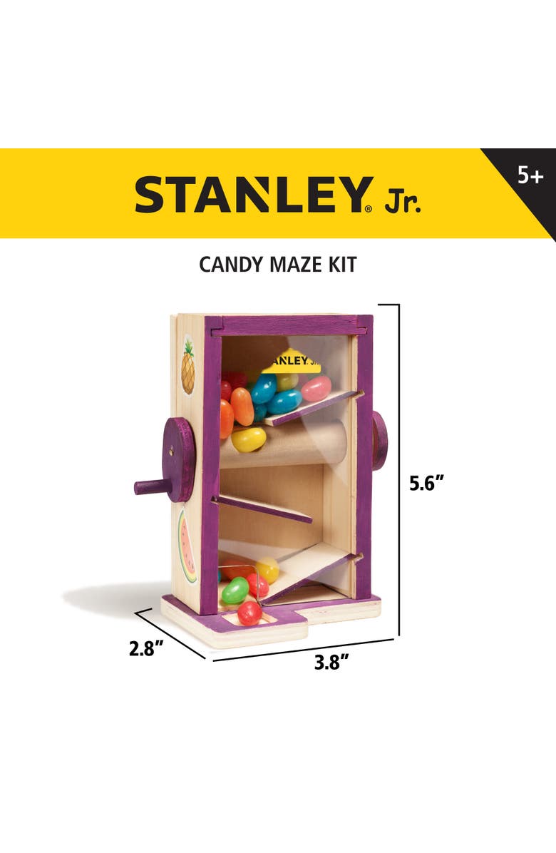 Stanley Jr . Candy Maze Kit, Alternate, color, Multi Color