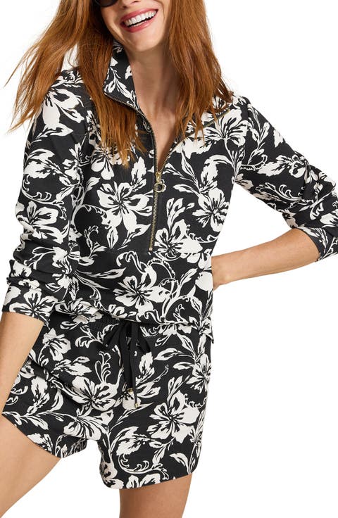 Palm Voyage Quarter-Zip Pullover