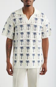 MAVRANS Palm Beach Crochet Polo