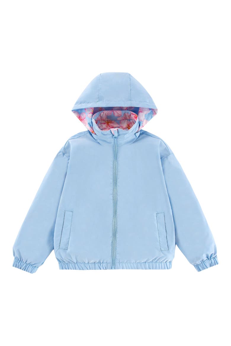 Kids' Max Rain Water Repellent Reversible Windbreaker, Alternate, color, BLUE