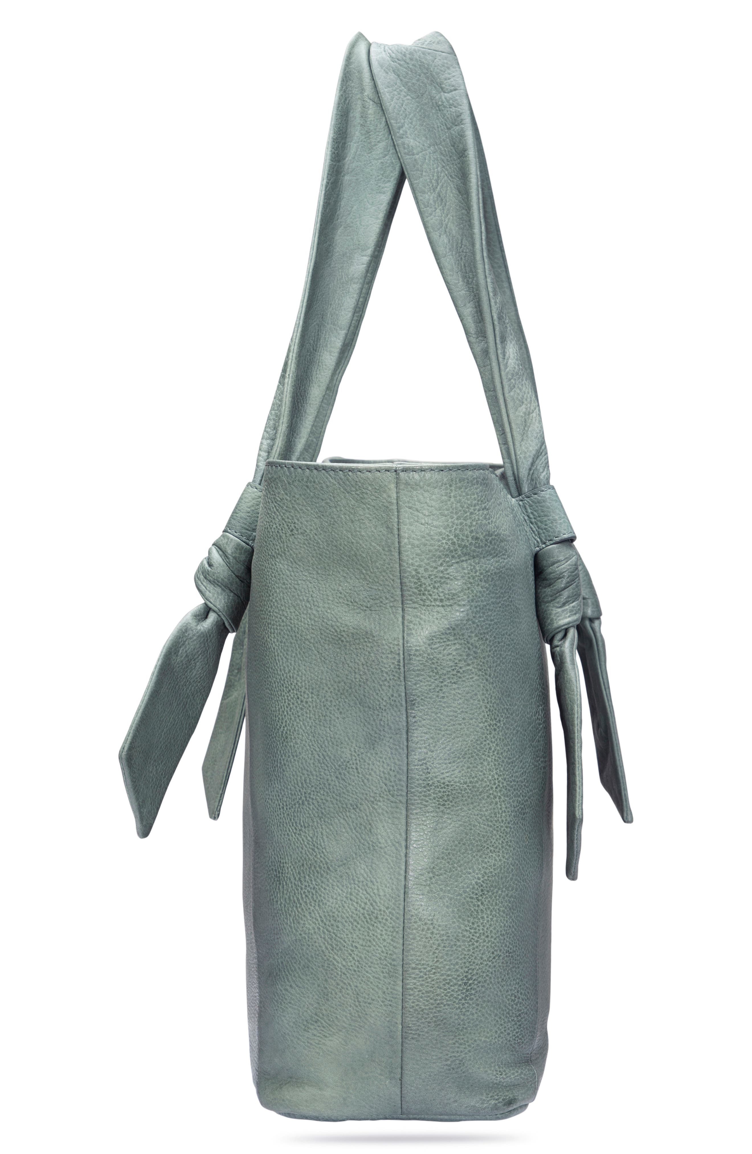 Frye Nora Knotted Strap Tote, Alternate, color, Sky Blue