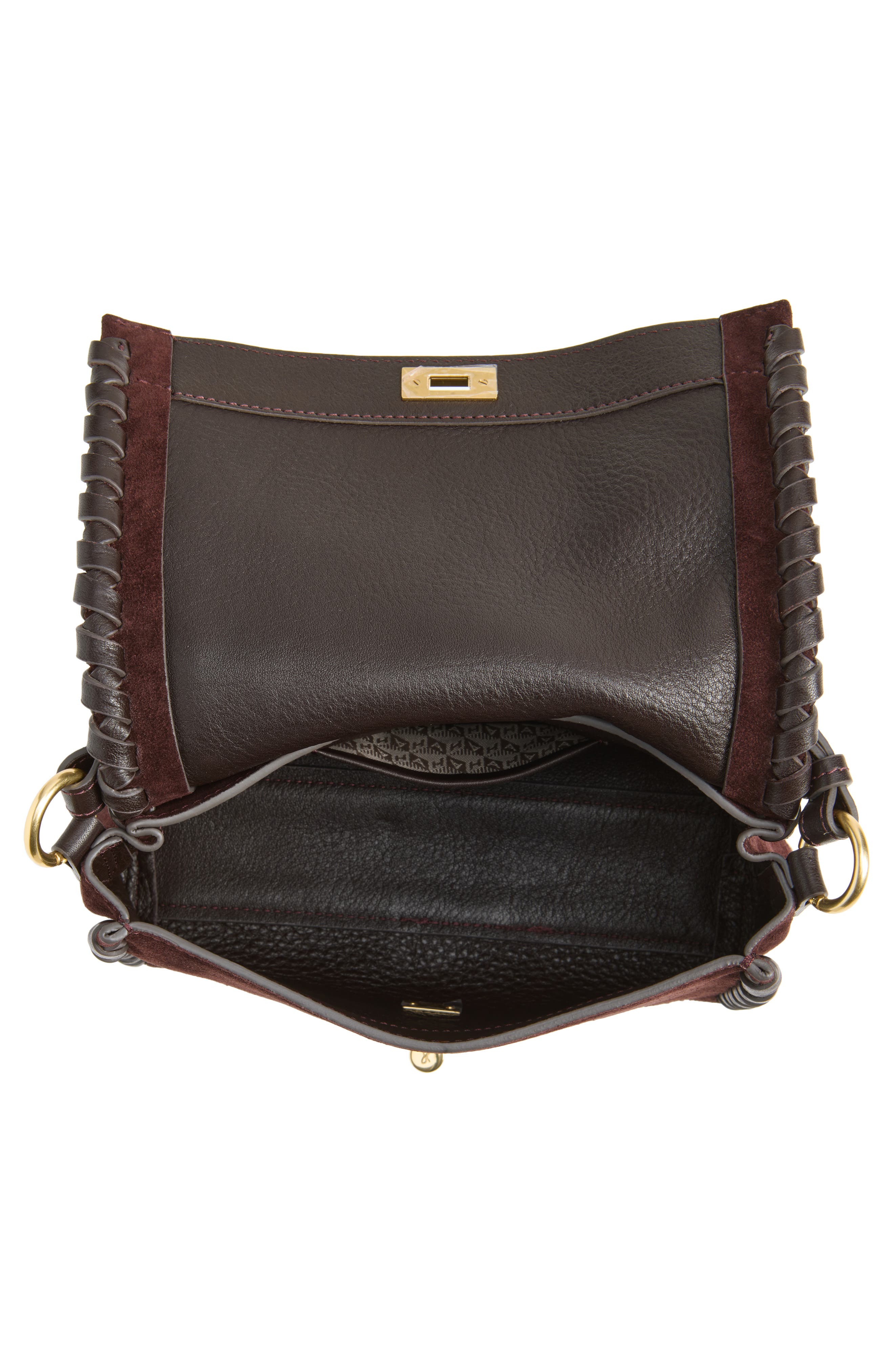 Mortimer Suede Crossbody Bag, Alternate, color, GRAPE