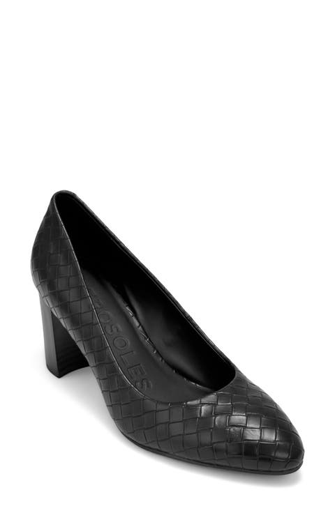 Betsy Faux Leather Pump