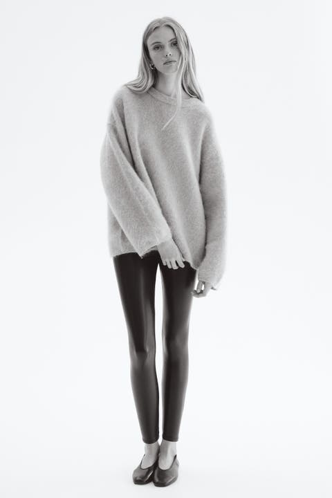 Coated leggings