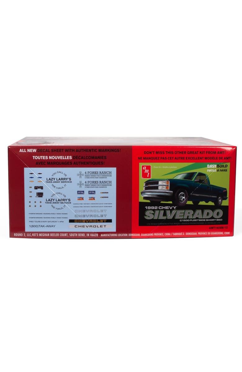 AMT 1996 Chevrolet C3500 Dually Pickup 1 to 25 Scale Model Kit, Alternate, color, Multicolored