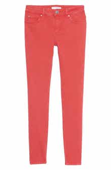 SANDRO Solid Skinny Jeans