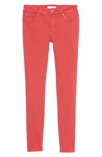 SANDRO Solid Skinny Jeans