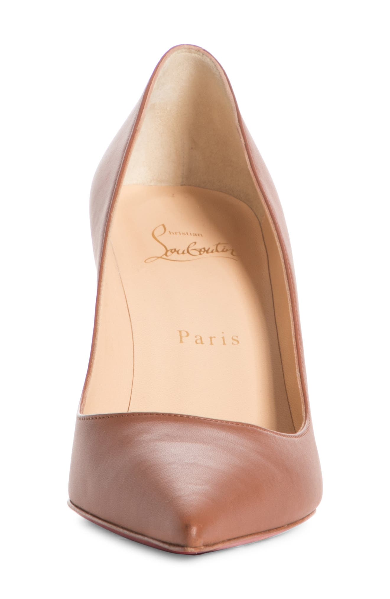 Christian Louboutin Clare Pointed Toe Pump, Alternate, color, 