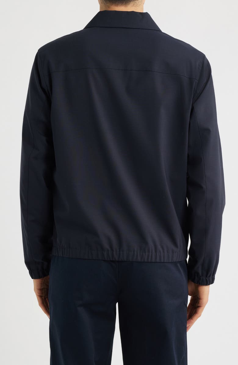 Theory Brody Stretch Wool Jacket, Alternate, color, Eclipse