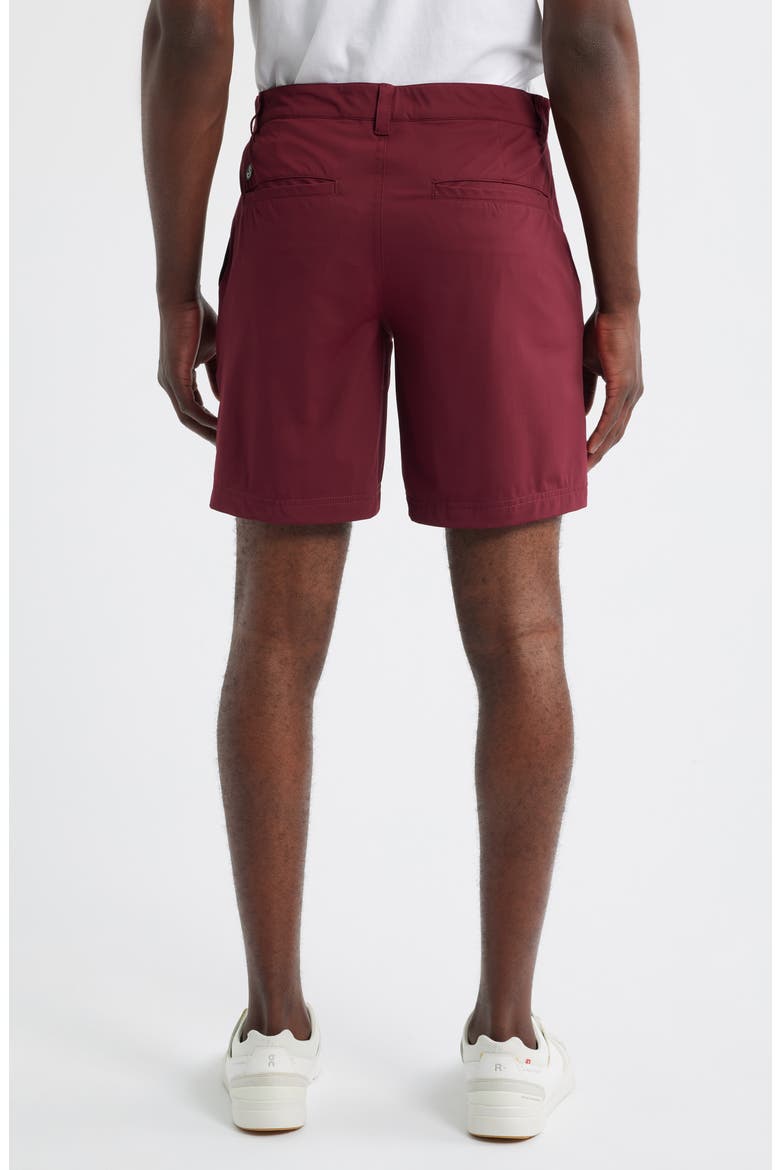 Fairway Performance Shorts, Alternate, color, MAROON