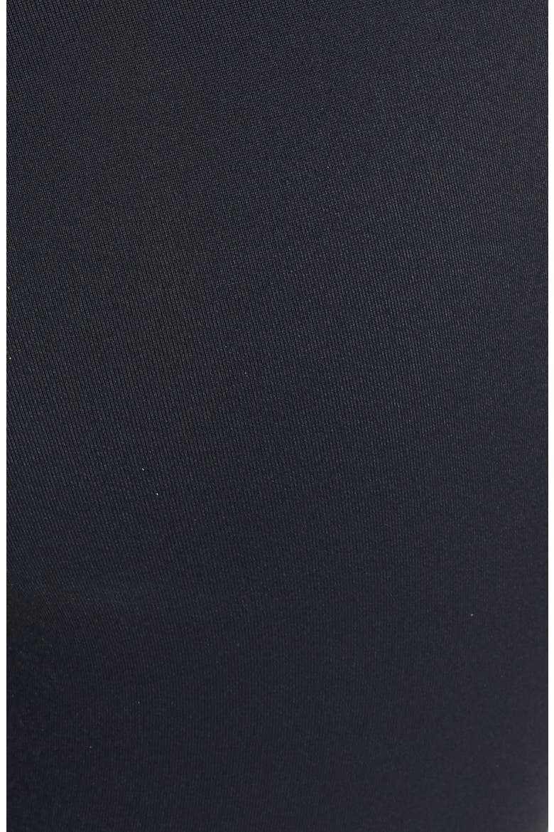 Wide Waistband Essential Leggings, Alternate, color, BLACK