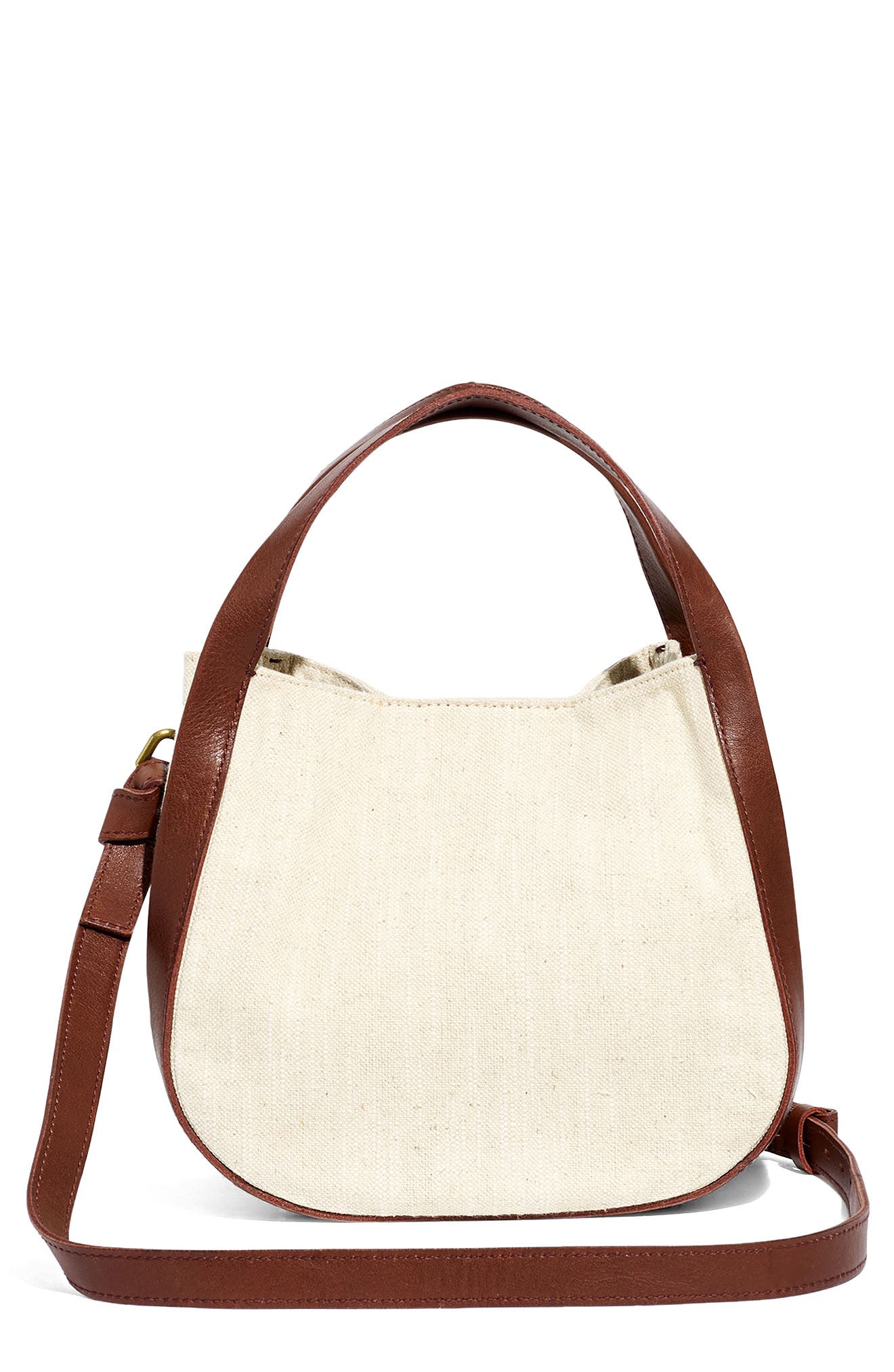 Madewell The Sydney Canvas Crossbody Bag, Main, color, 