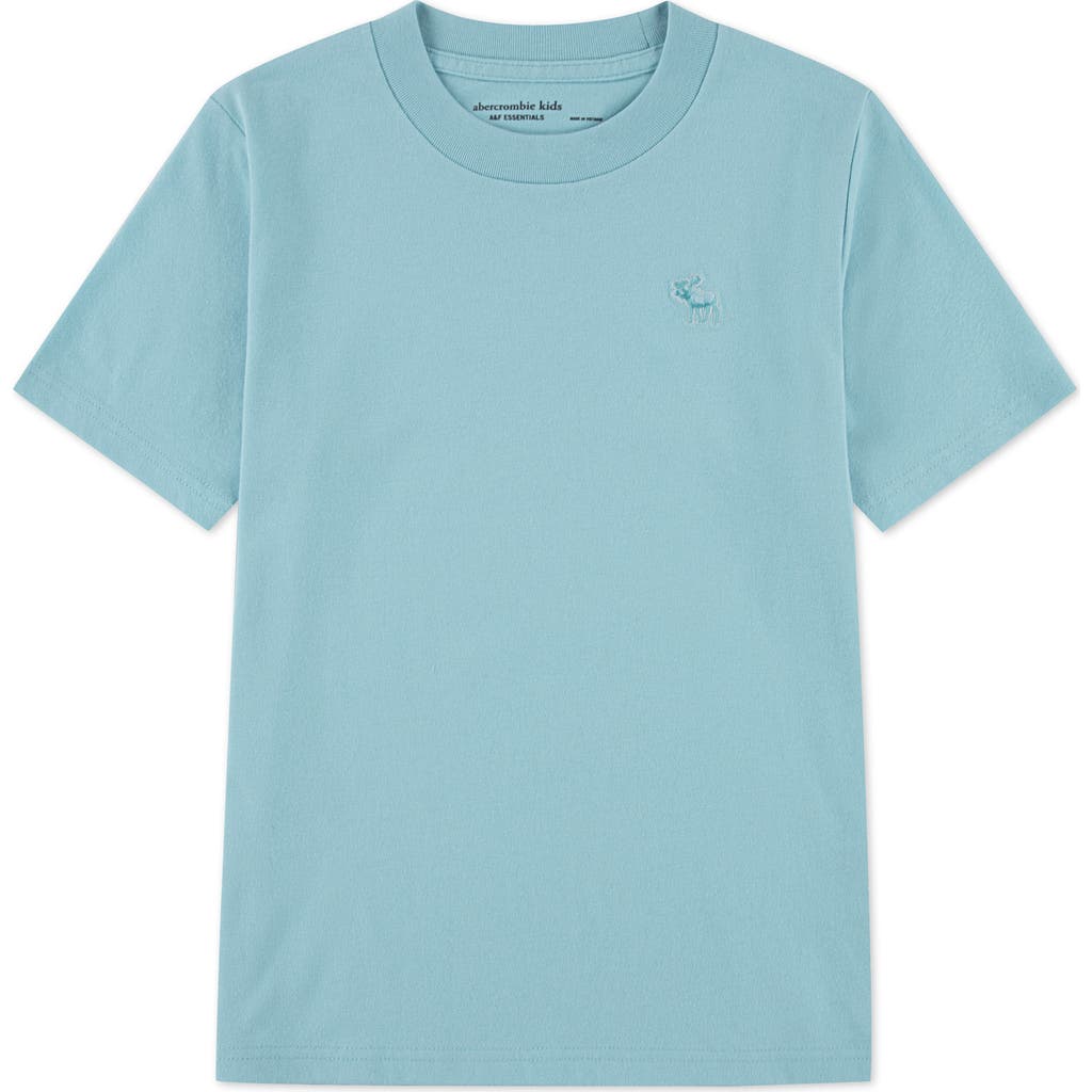Abercrombie Kids Kids' Essential Cotton Blend T-shirt In Blue