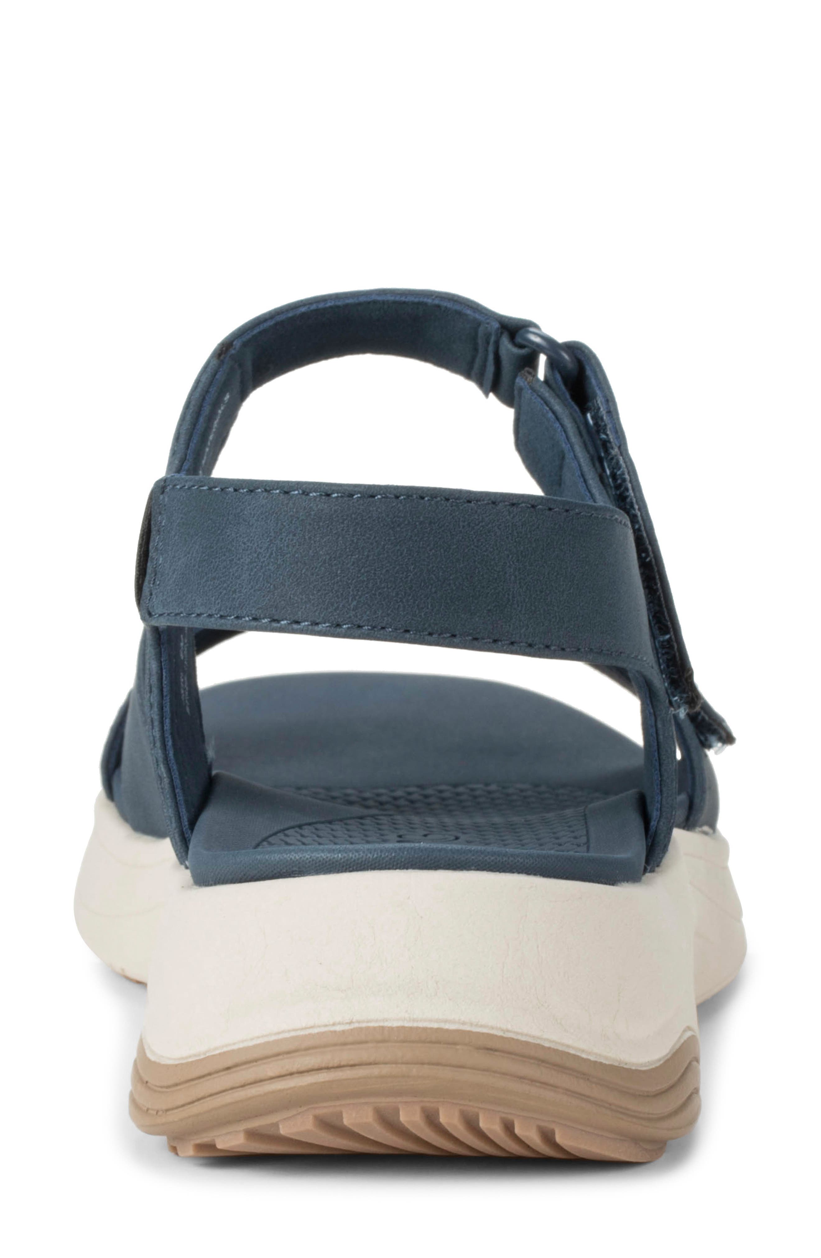 Jeri Sandal, Alternate, color, NAVY BLUE