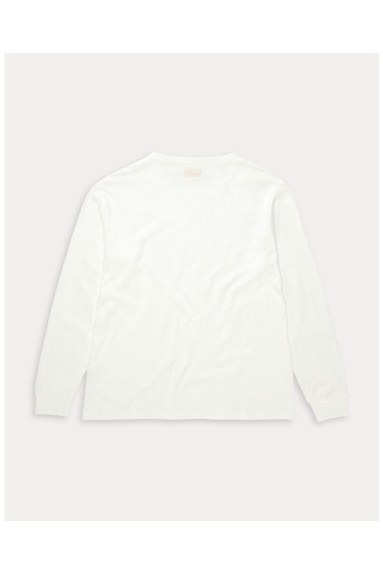 Duke Slub Jersey Long Sleeve T-shirt, Alternate, color, White