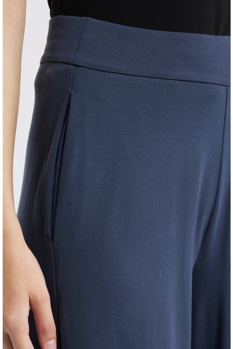 High Waist Wide Leg Pants, Alternate, color, OCEAN