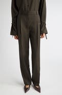TOTEME Pleated Wool Trousers