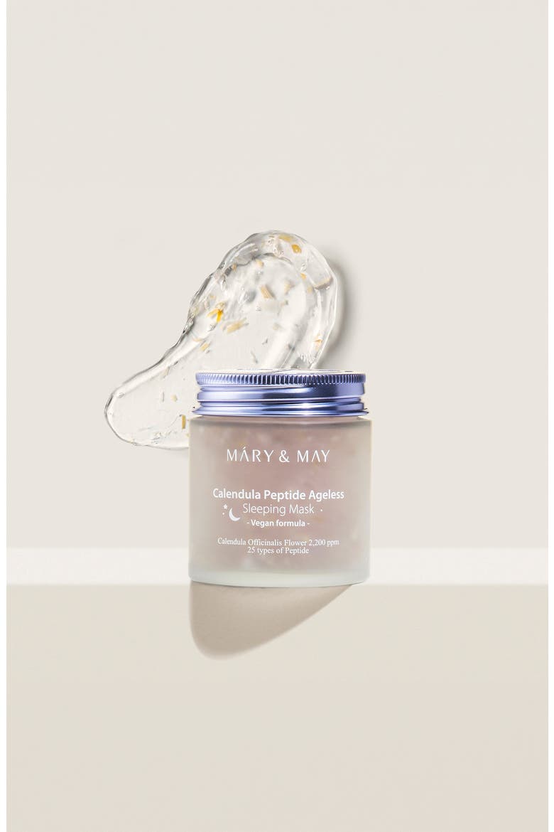 Vegan Calendula Peptide Ageless Sleeping Mask, Alternate, color, NO COLOR