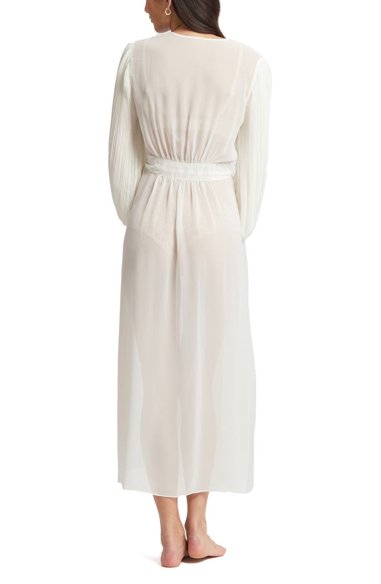 Rya Collection True Love Long Robe, Alternate, color, Ivory