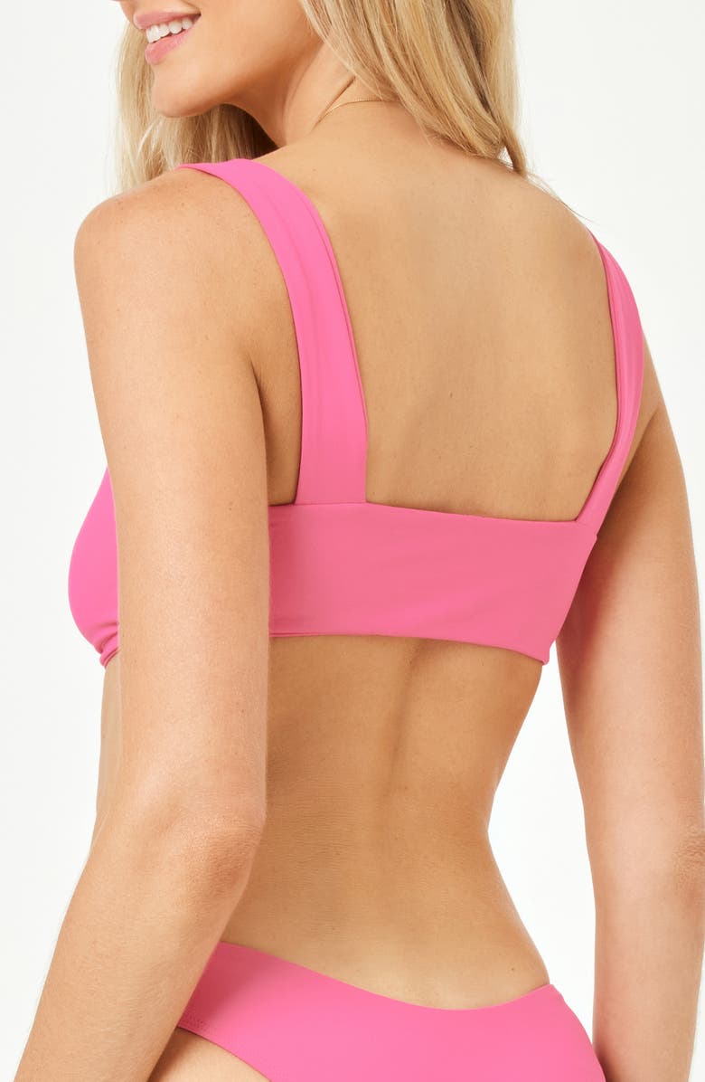 LSPACE WIllow Bikini Top, Alternate, color, Bubblegum Pink