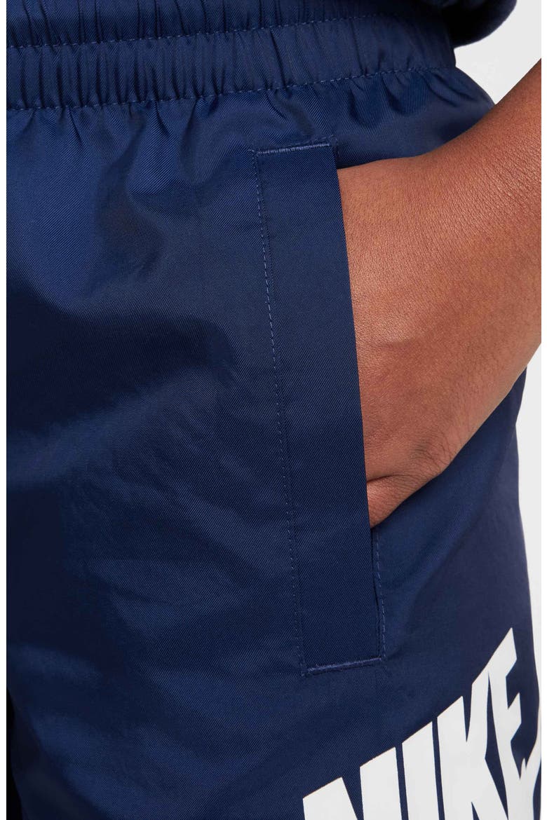 Kids' Club Shorts, Alternate, color, 410 MIDNIGHT NAVY/WHITE