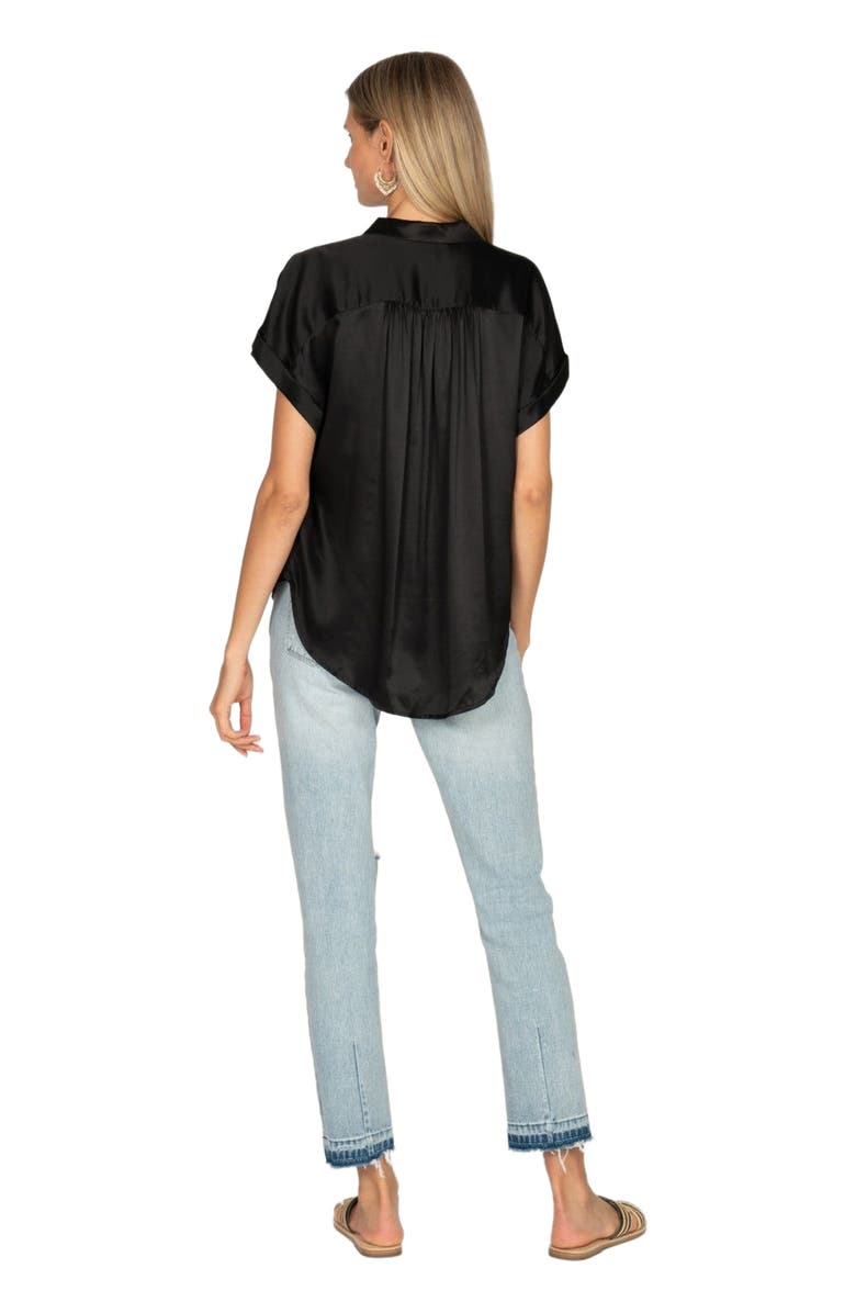 SECRET MISSION Peggy Silk Blouse, Alternate, color,