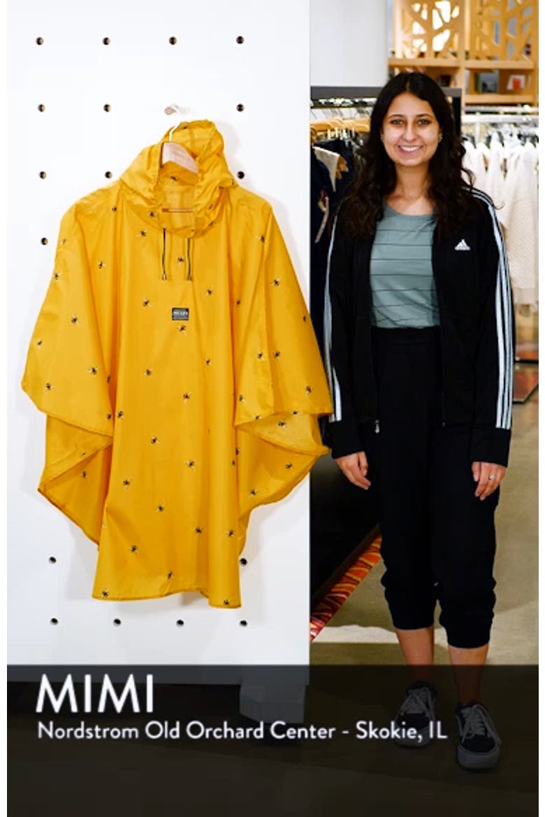 Right as Rain Print Packable Hooded Poncho video