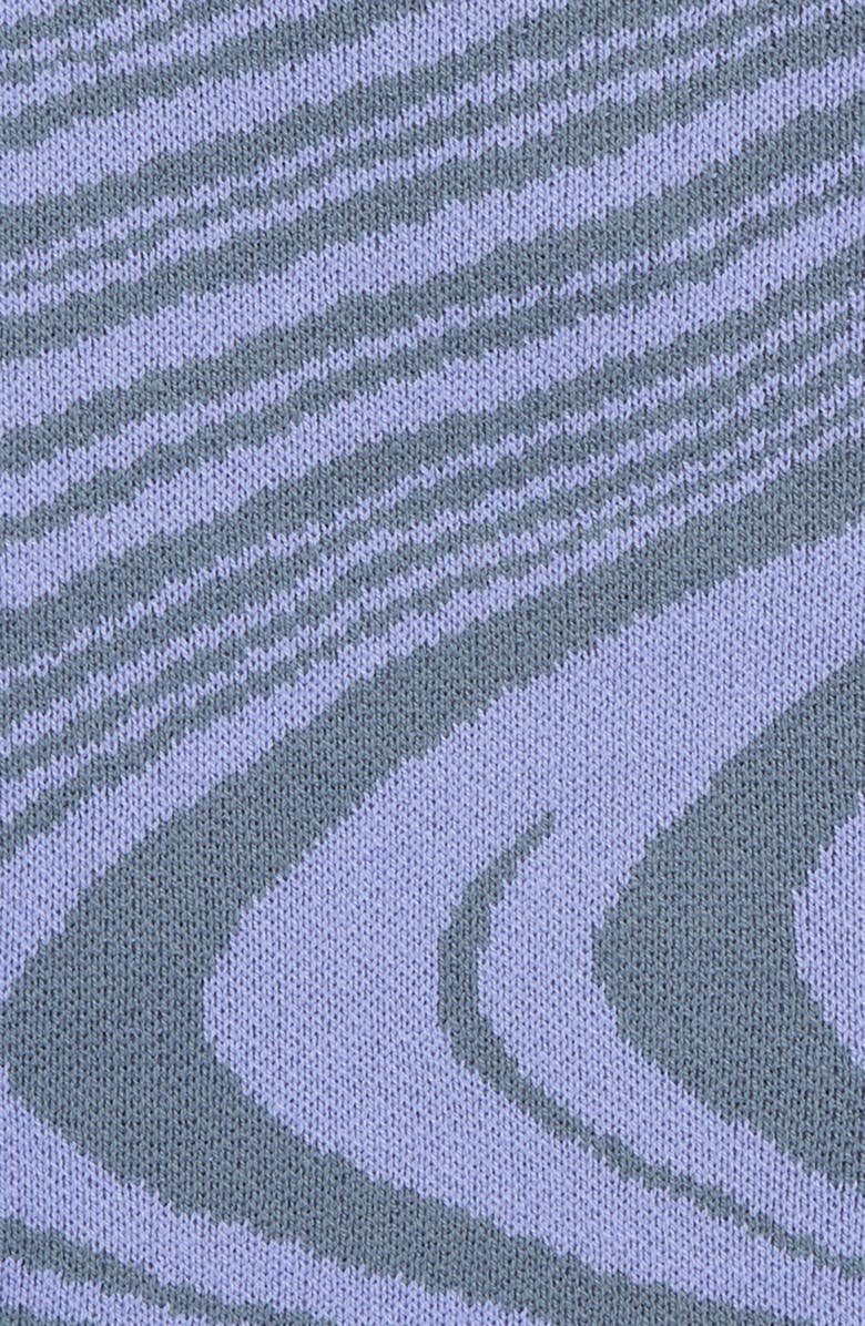 Treasure & Bond Kids' Pattern Pop Cotton Blend Sweater, Alternate, color, Purple Secret Swirl
