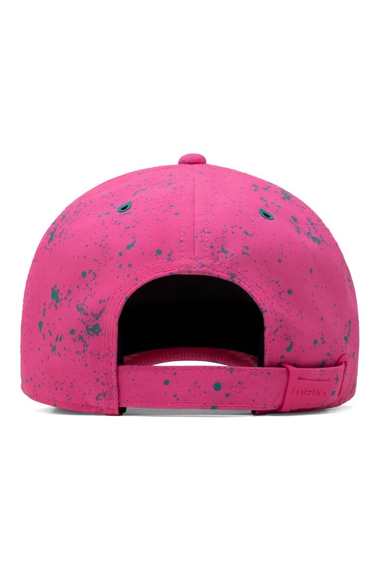 Legend Hydro Performance Dad Hat, Alternate, color, HOT PINK