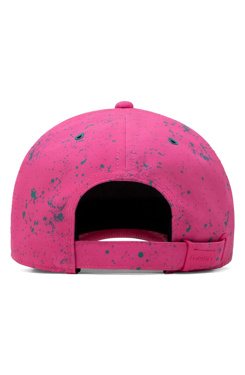 Melin Legend Hydro Performance Dad Hat, Alternate, color, Hot Pink