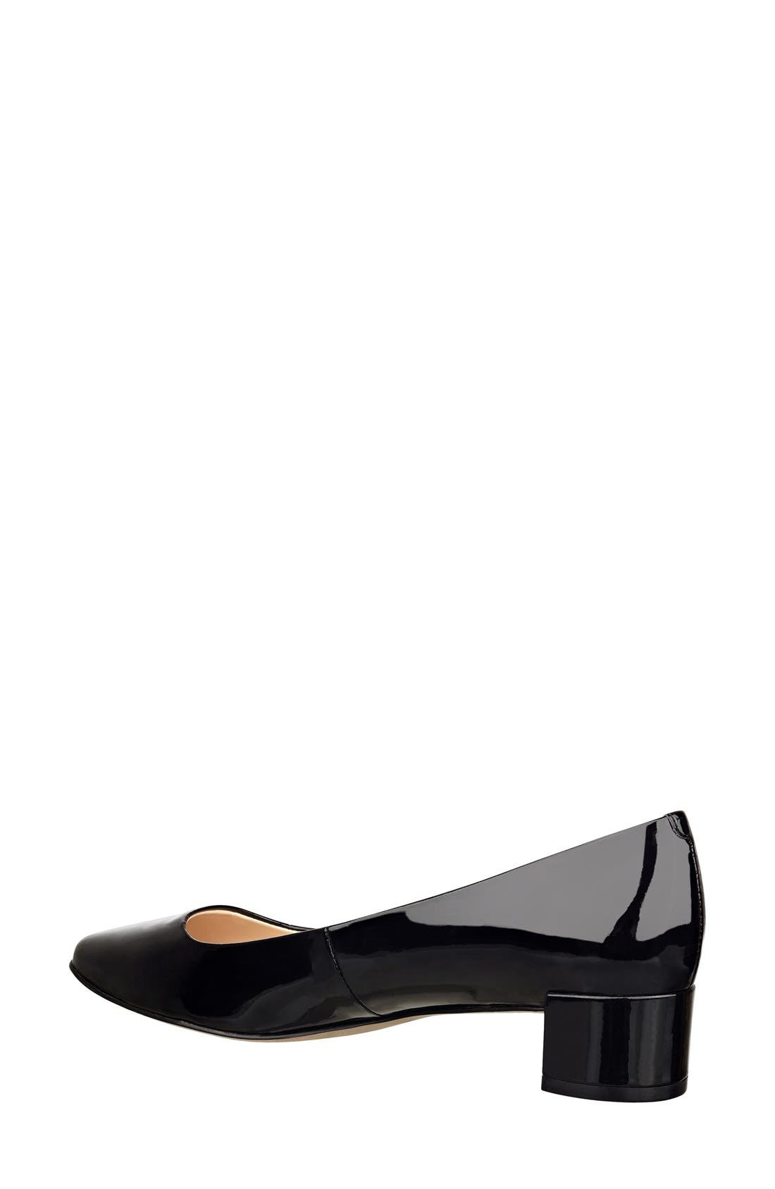 Nine West 'Olencia' Block Heel Pump, Alternate, color, 