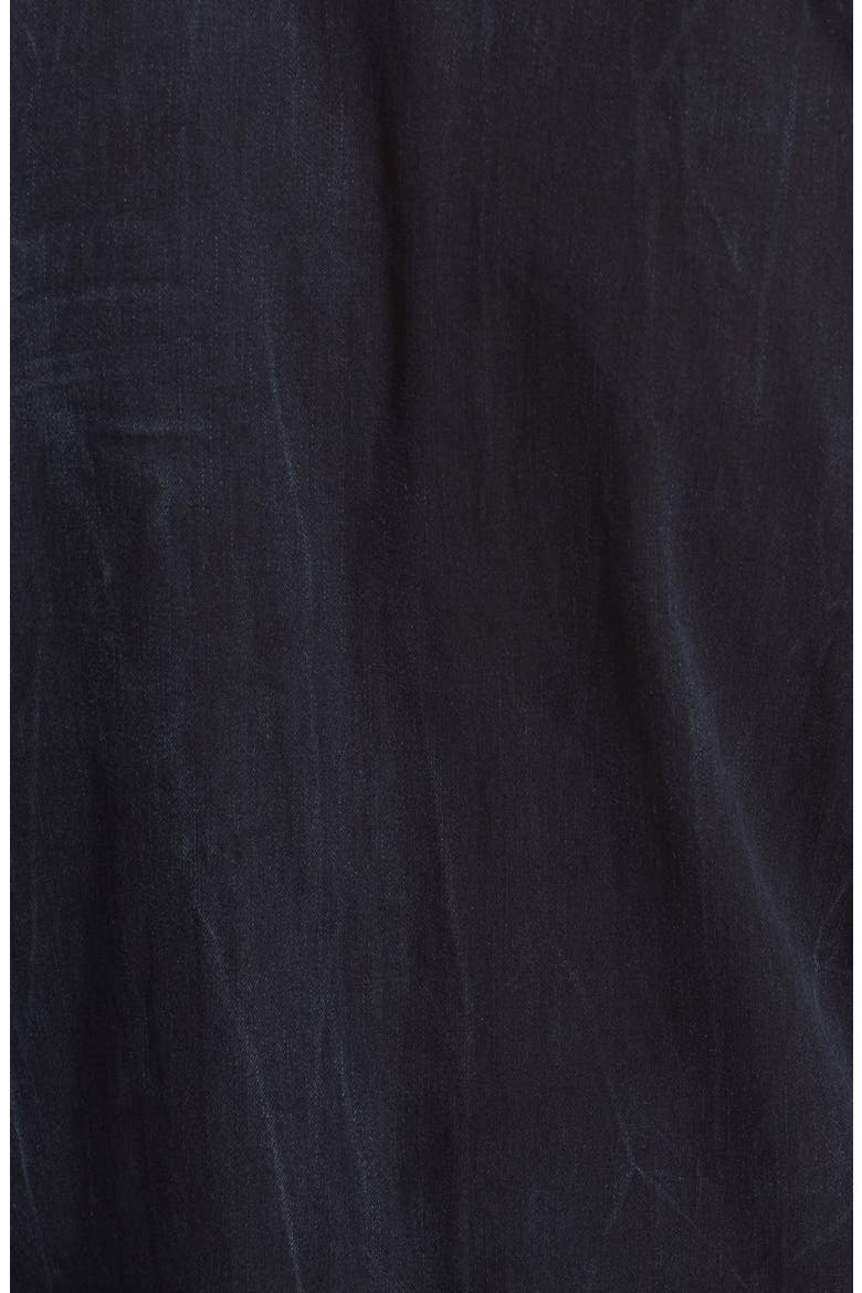 'The Zip Rosie' Denim Jumpsuit, Alternate, color, ASPHALT