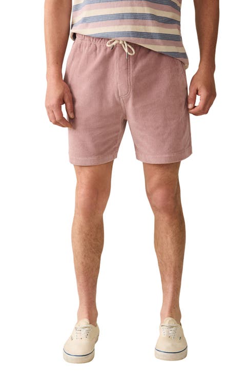Corduroy Drawstring Shorts