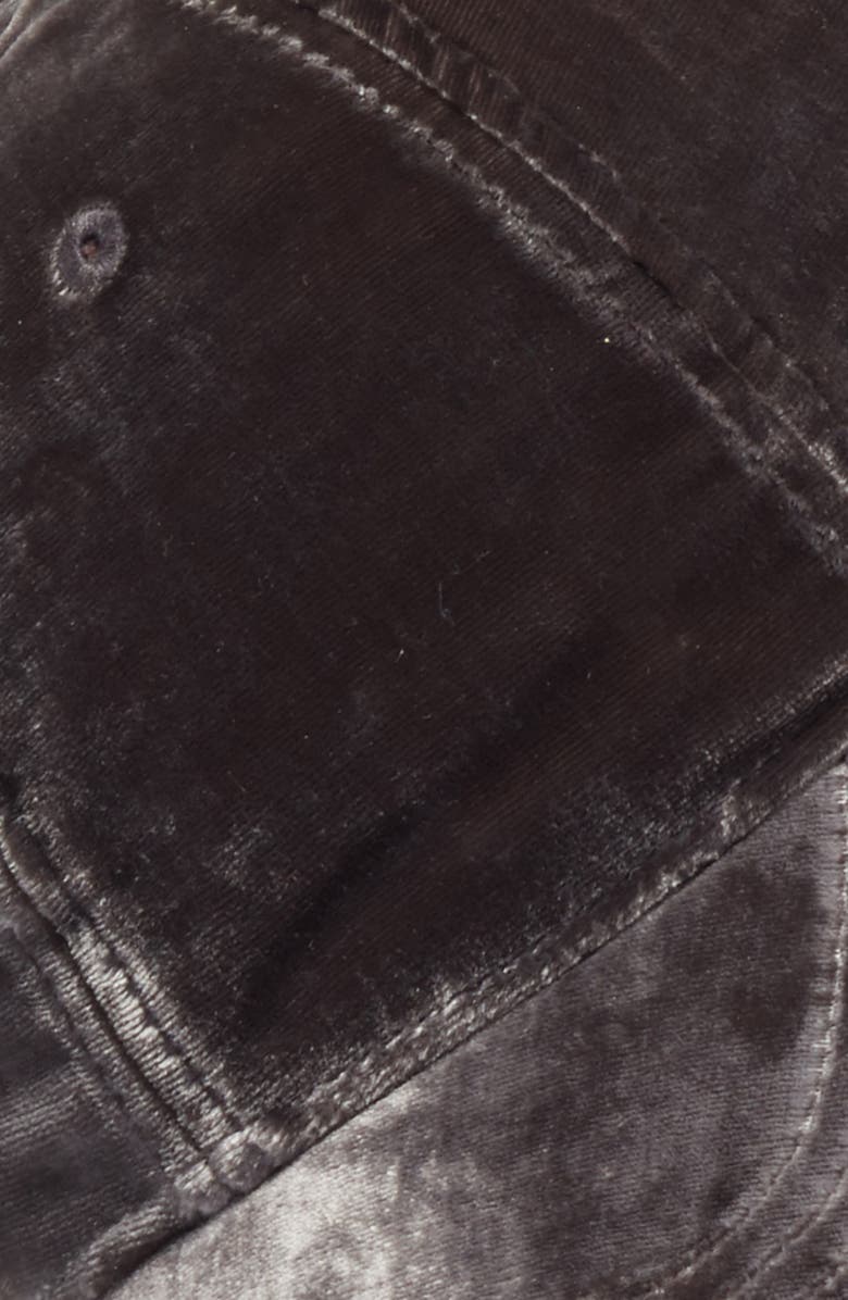 Madewell Velvet Baseball Cap, Alternate, color, 