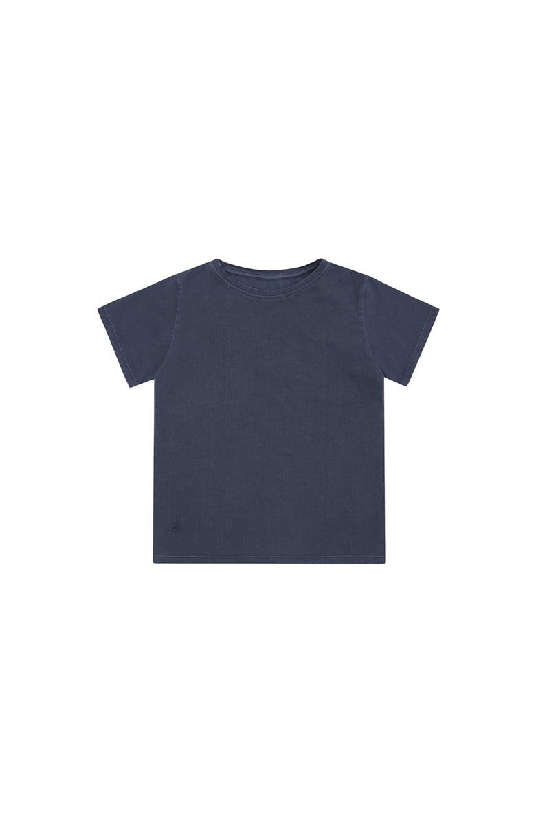 Vild House of Little Organic Cotton T-Shirt, Main, color, Blue Stone-Palmetto Plant Dye