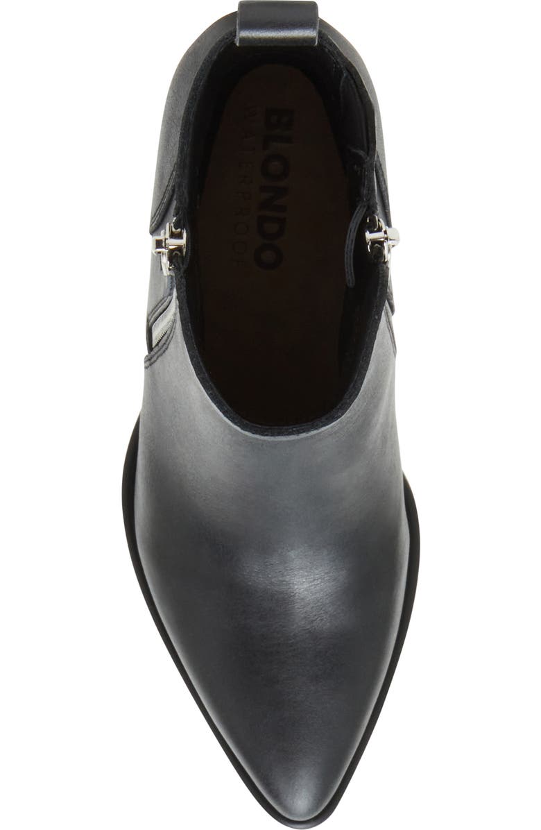 Blondo Elenor Waterproof Bootie, Alternate, color, Black Leat