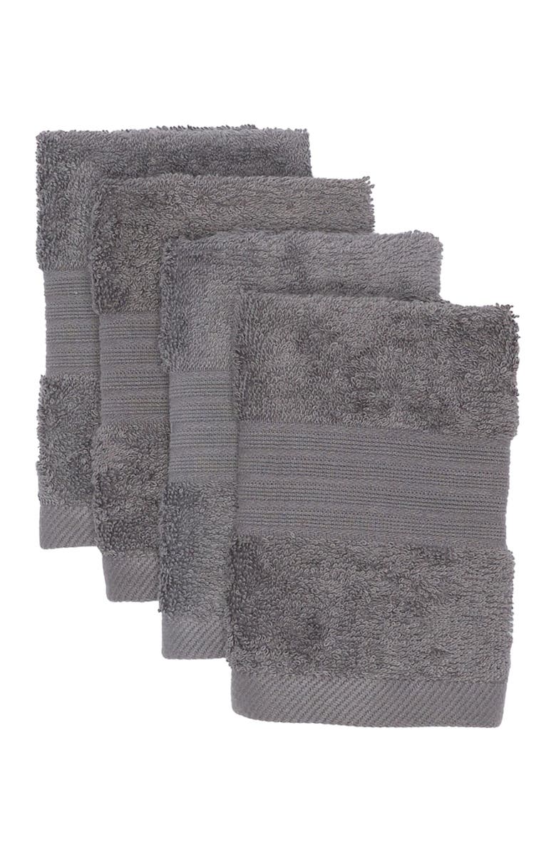 NORDSTROM RACK Essential Wash Cloths - Set of 4, Main, color, 