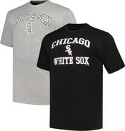 PROFILE Men's Profile Black/Heather Gray Chicago White Sox Big & Tall T-Shirt Combo Pack