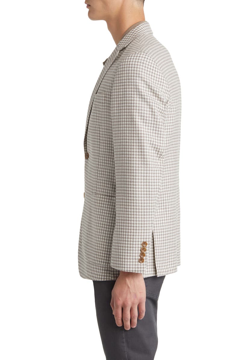 Nordstrom Houndstooth Wool Blend Sport Coat, Alternate, color, 
