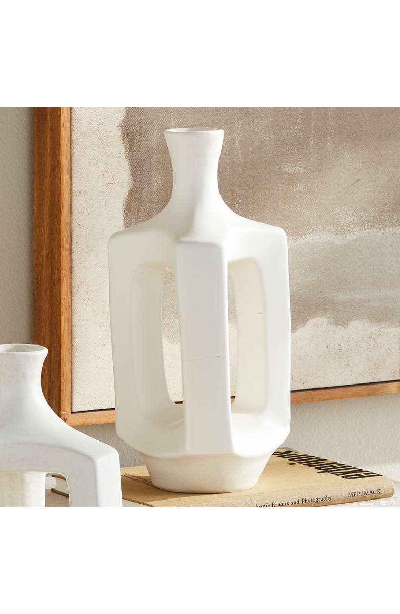 Napa Home & Garden Sonya Vase Medium, Alternate, color, White