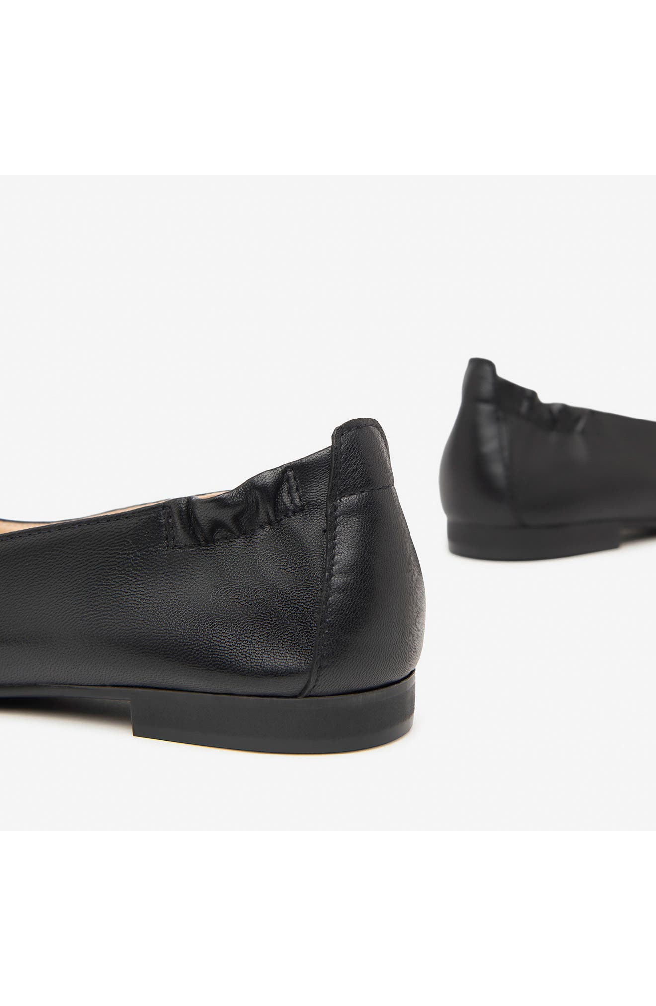 NeroGiardini Horsebit Ballet Flat, Alternate, color, Black