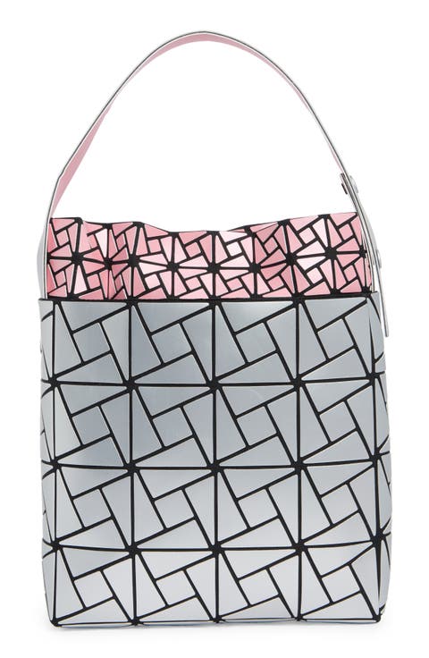 Double Layer Box Pattern Shoulder Bag