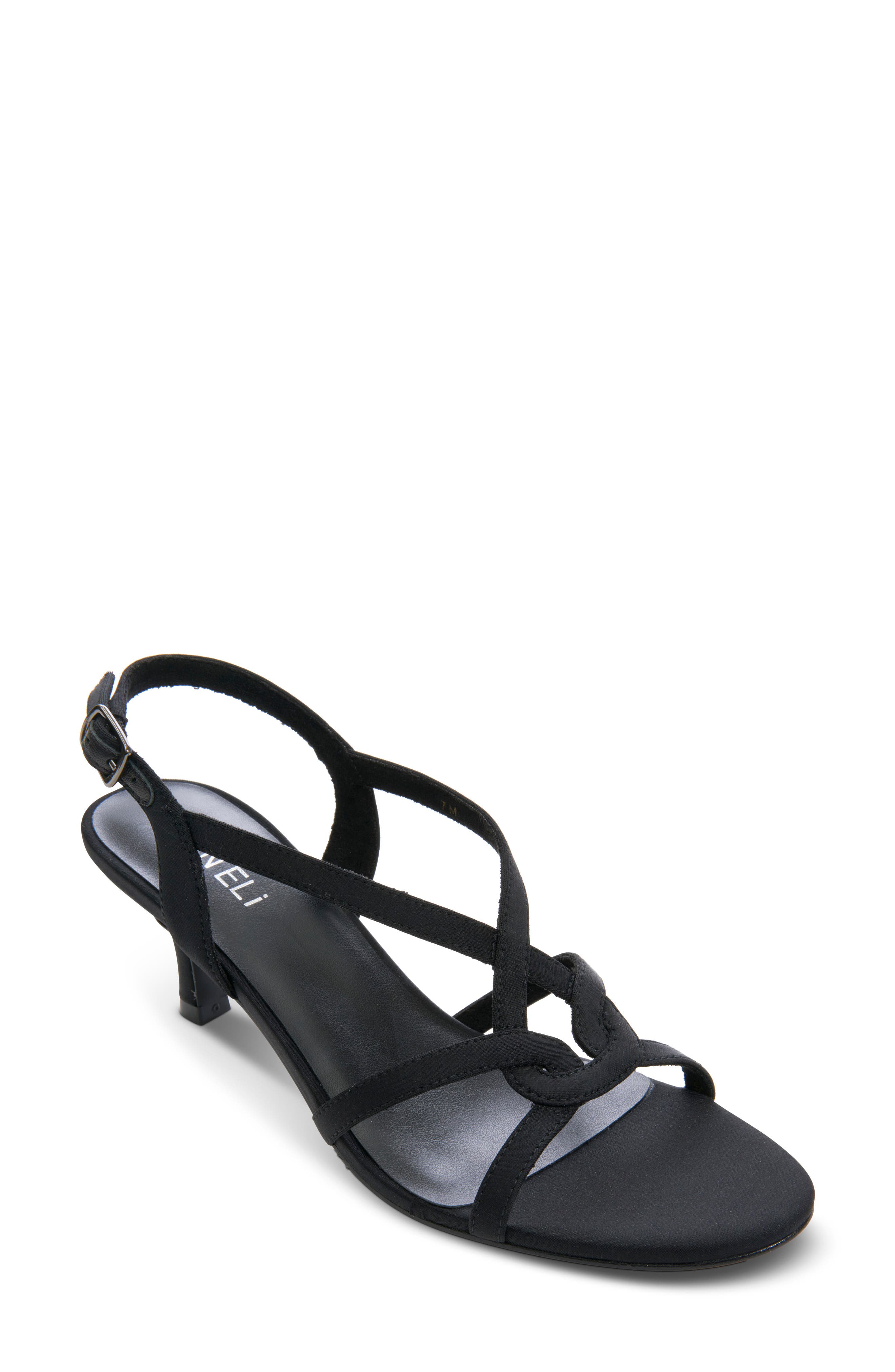 VANELi Monde Strappy Slingback Sandal, Main, color, Black